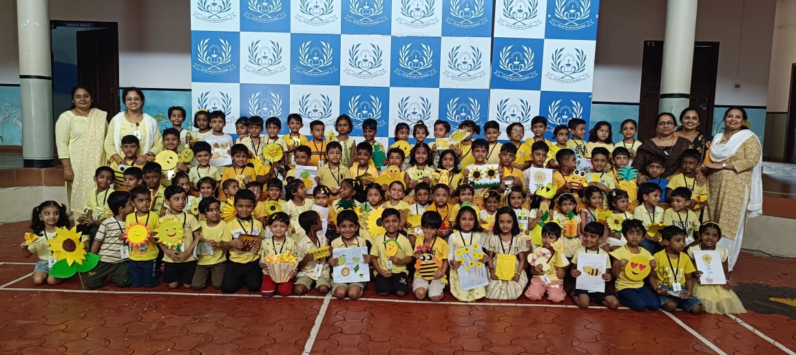 YELLOW DAY CELEBRATION FOR KINDERGARTEN